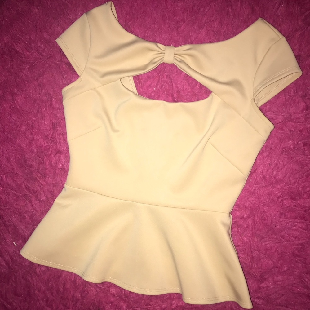 Peplum shirt